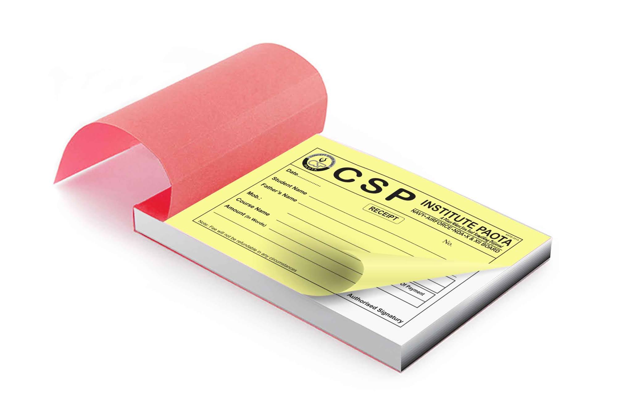 Fee Receipt Book (Duplicate)